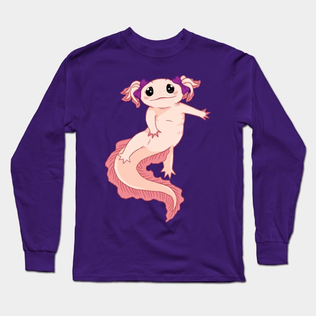 Charlotl Long Sleeve T-Shirt by Spikybot